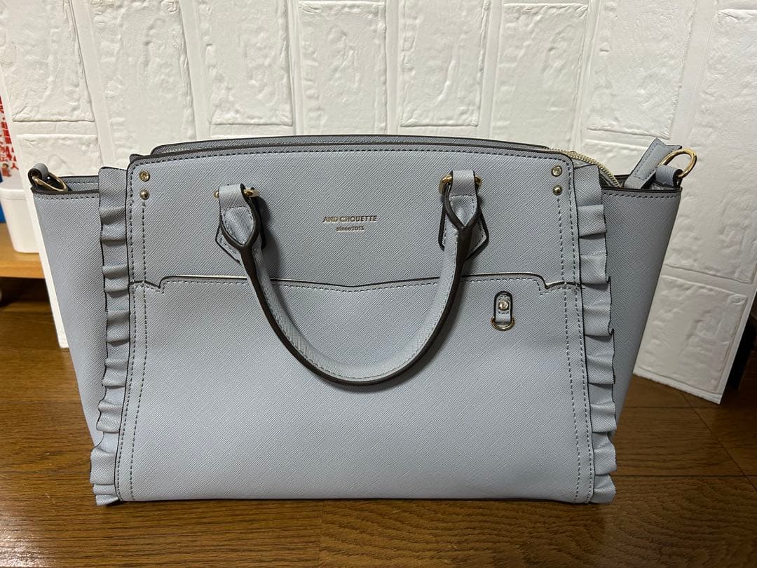 & chouette クリアポケット付きトートバッグ 痛バ