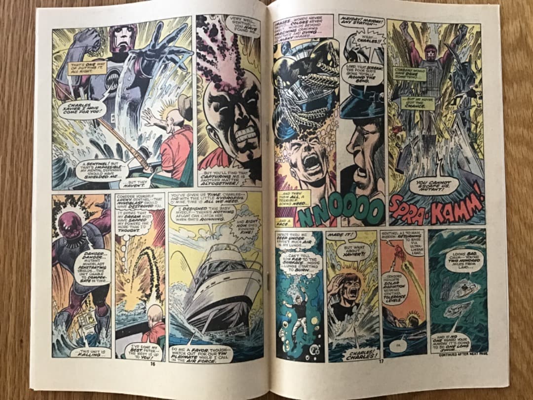 X-men #98 センチネル登場❗️1976年出版　アメコミリーフ