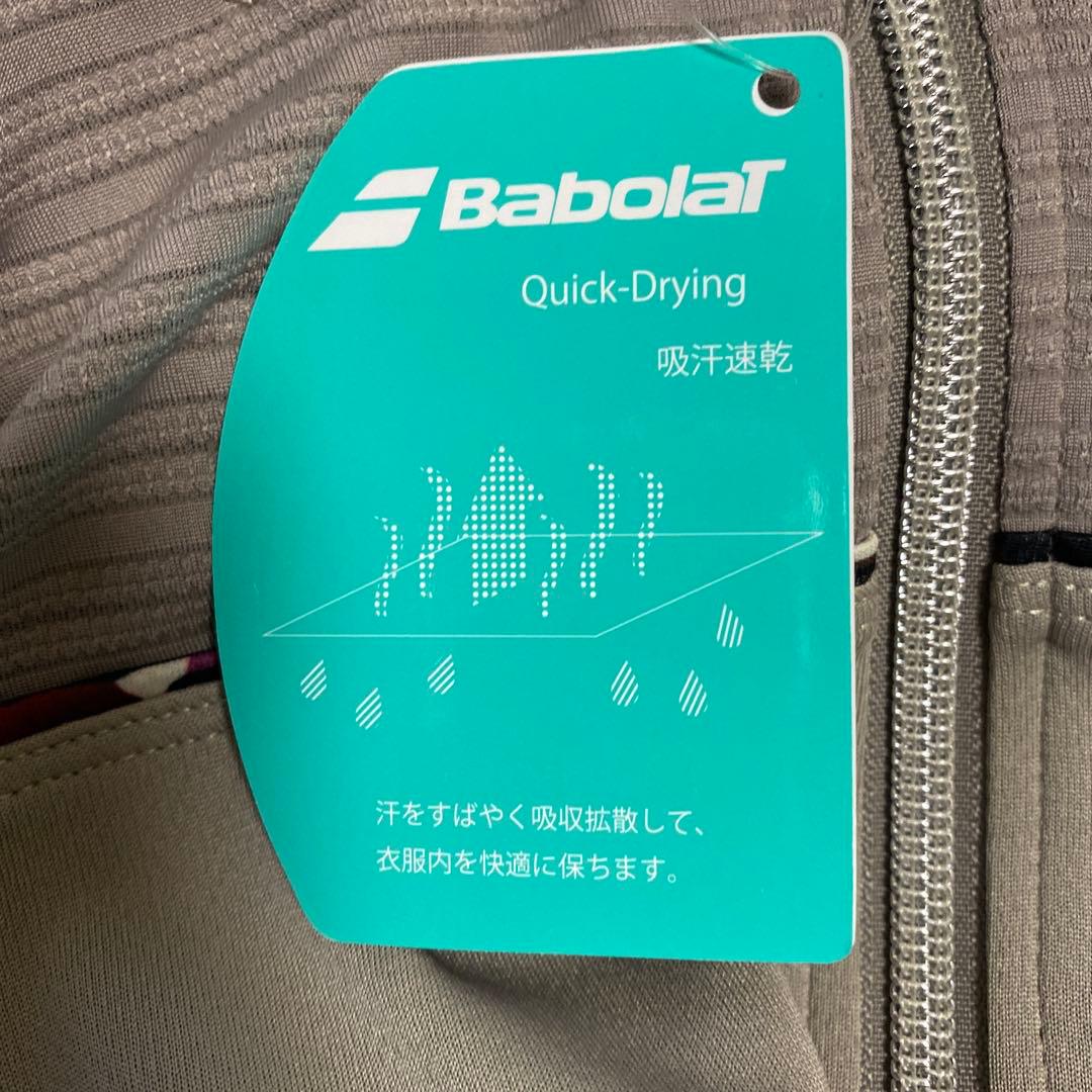 バボラ　ピュアメッシュジャケットテニスウェアパーカー付きレディースL