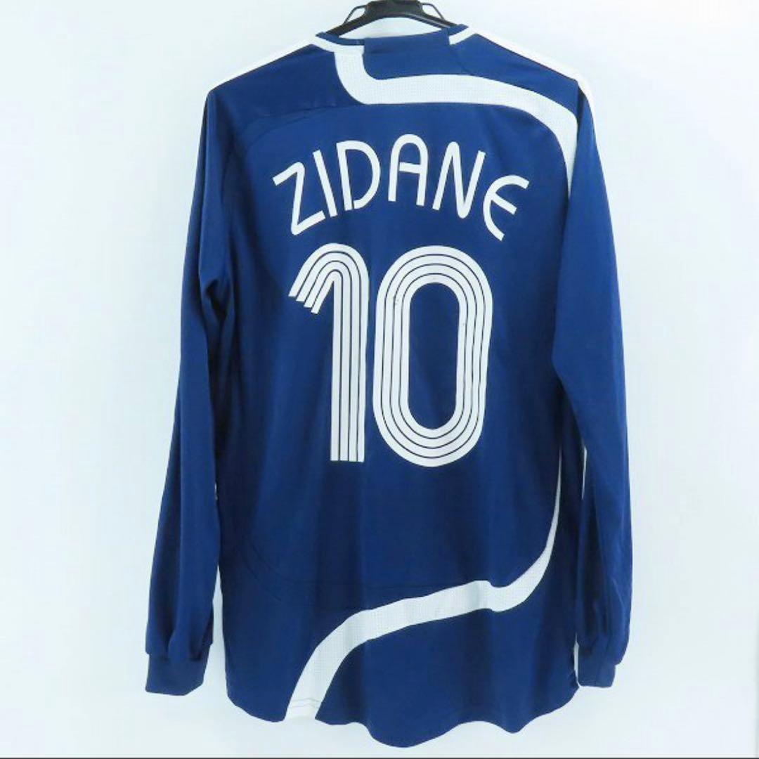 美品　アディダス ジダン#10 UNDP チャリティー 長袖ユニホームO