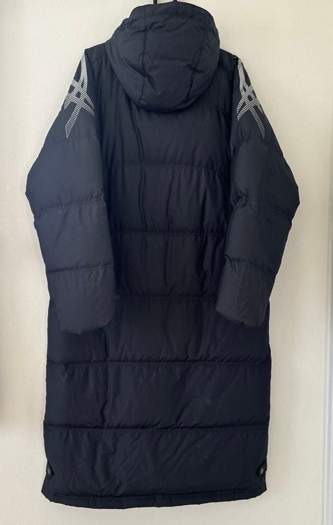 asics ベンチコート フード付き