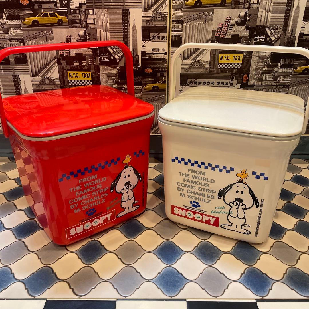 SNOOPY スクエアBOX (大) 2個セット