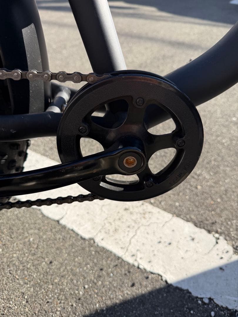 ファットバイク極太タイヤ　マッドブラック　引き取り限定　値下げしました