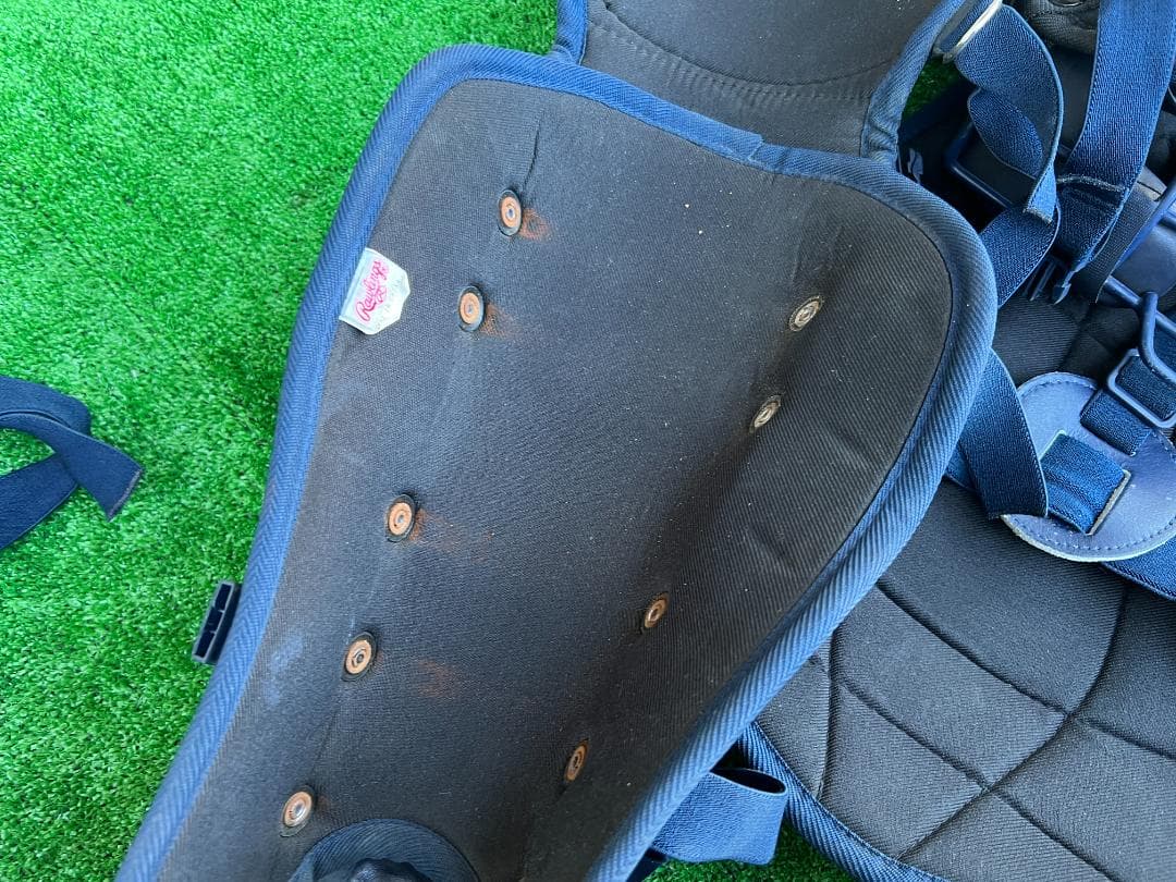 J.S.B.B キャッチャー用 防具 プロテクター 一式 硬式 ネイビー