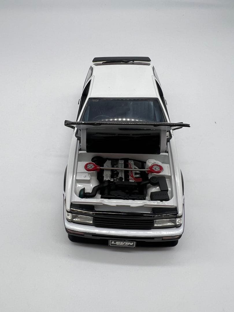 No287 ミニカー1/24 ハチロク 86 トレノ レビン 2台口