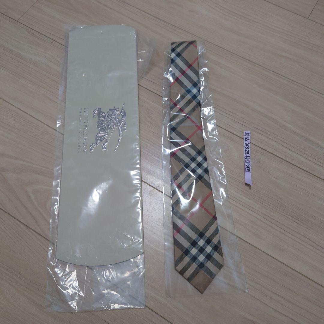【BURBERRYバーバリー】ノバチェック ネクタイ
