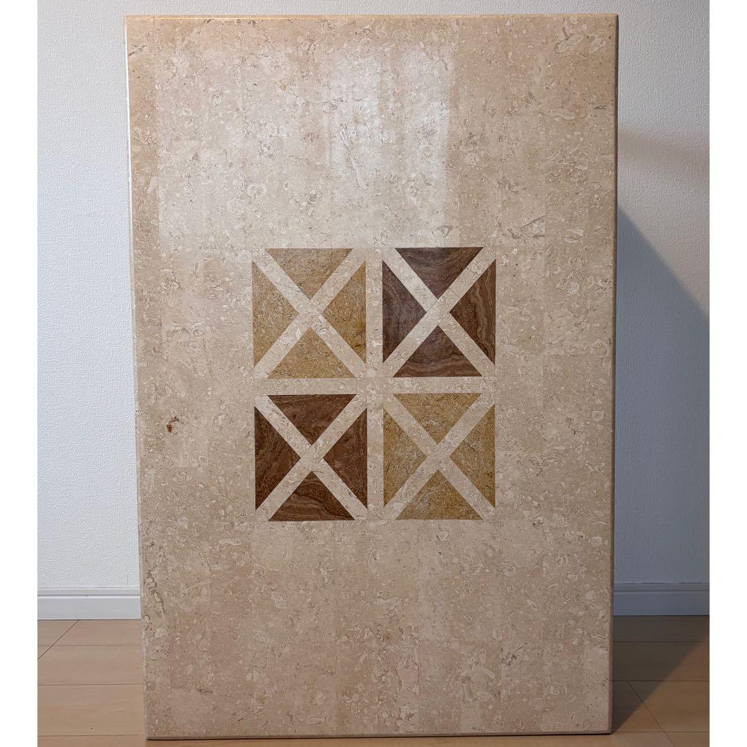 【送料込】大理石調 センターテーブル マーブル柄 コーヒーテーブル