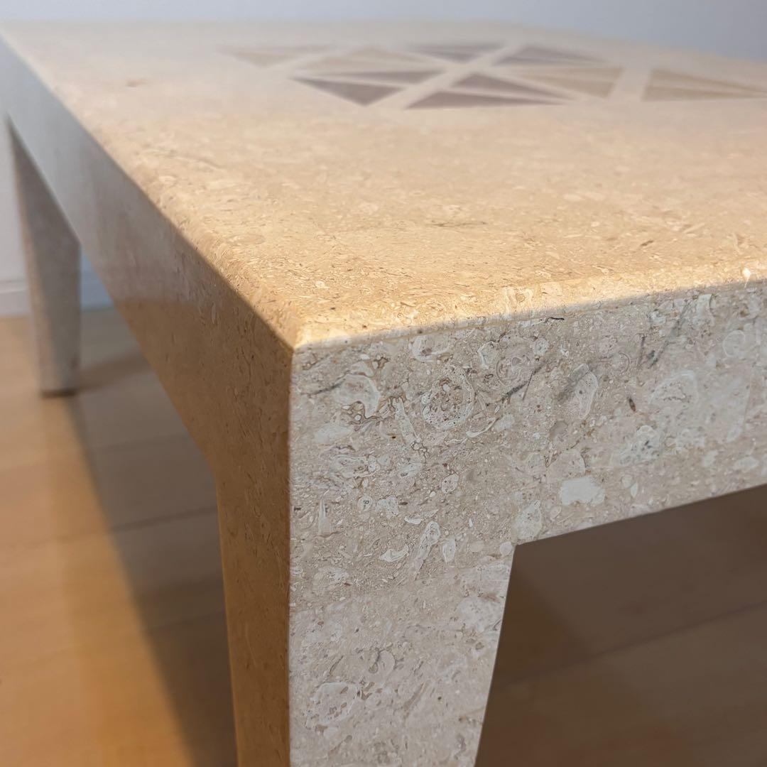 【送料込】大理石調 センターテーブル マーブル柄 コーヒーテーブル