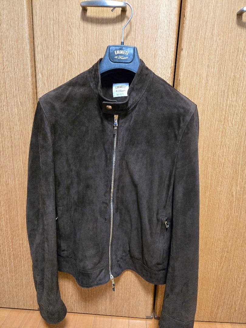 BR別注　EMMETI JURI　ゴールド スエードライダース　茶　ブラウン46