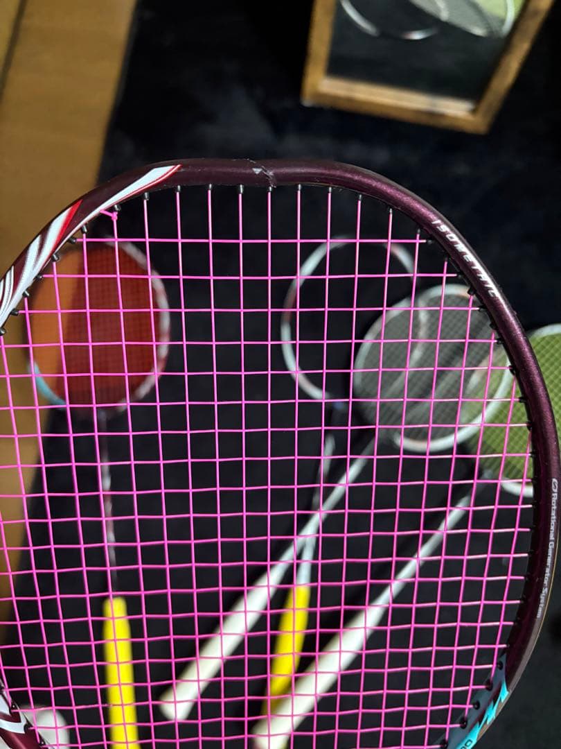 バドミントンラケット 5本セット　ジャンク品　折れているラケット