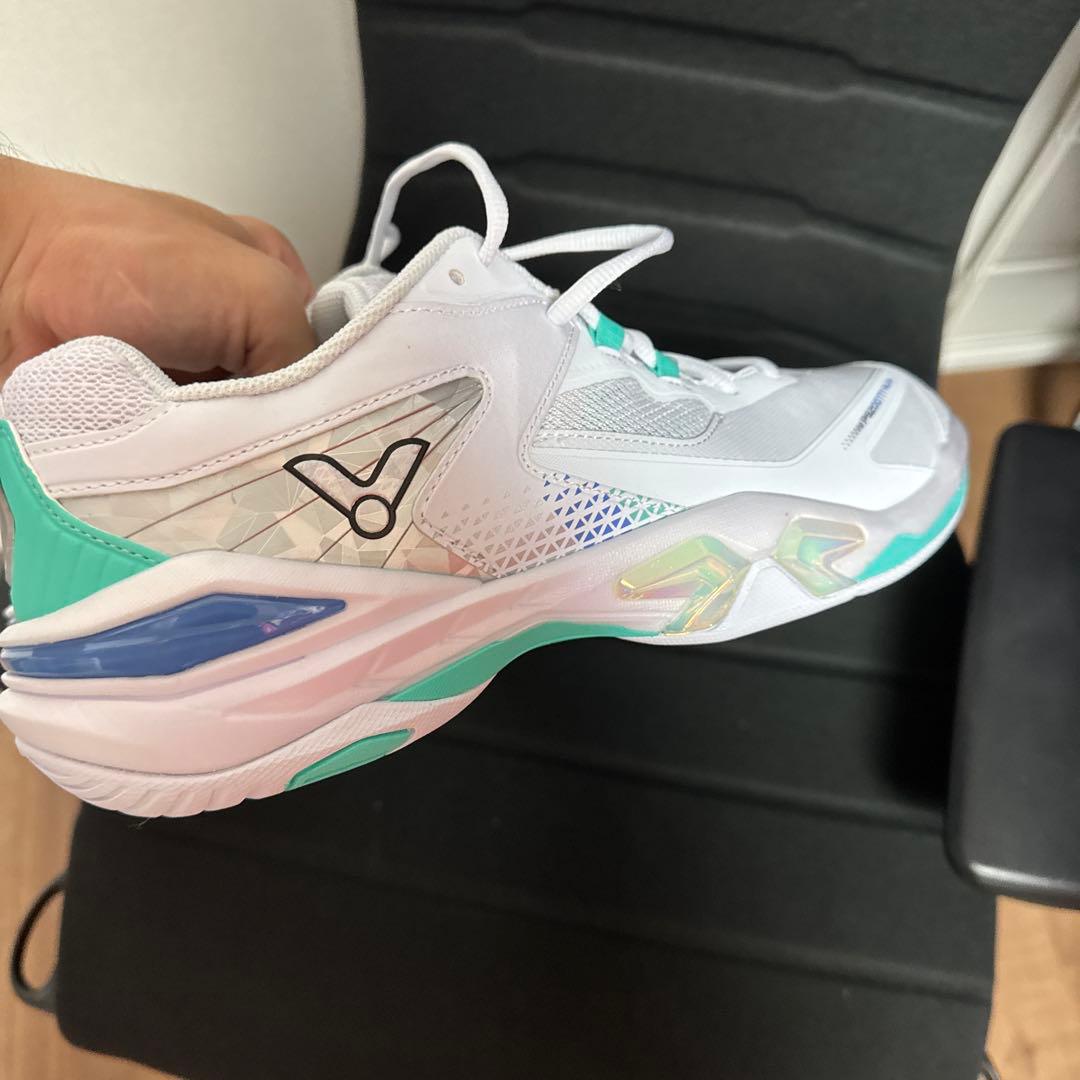 Victor p9200tty バドミントンシューズ ホワイト/ターコイズ