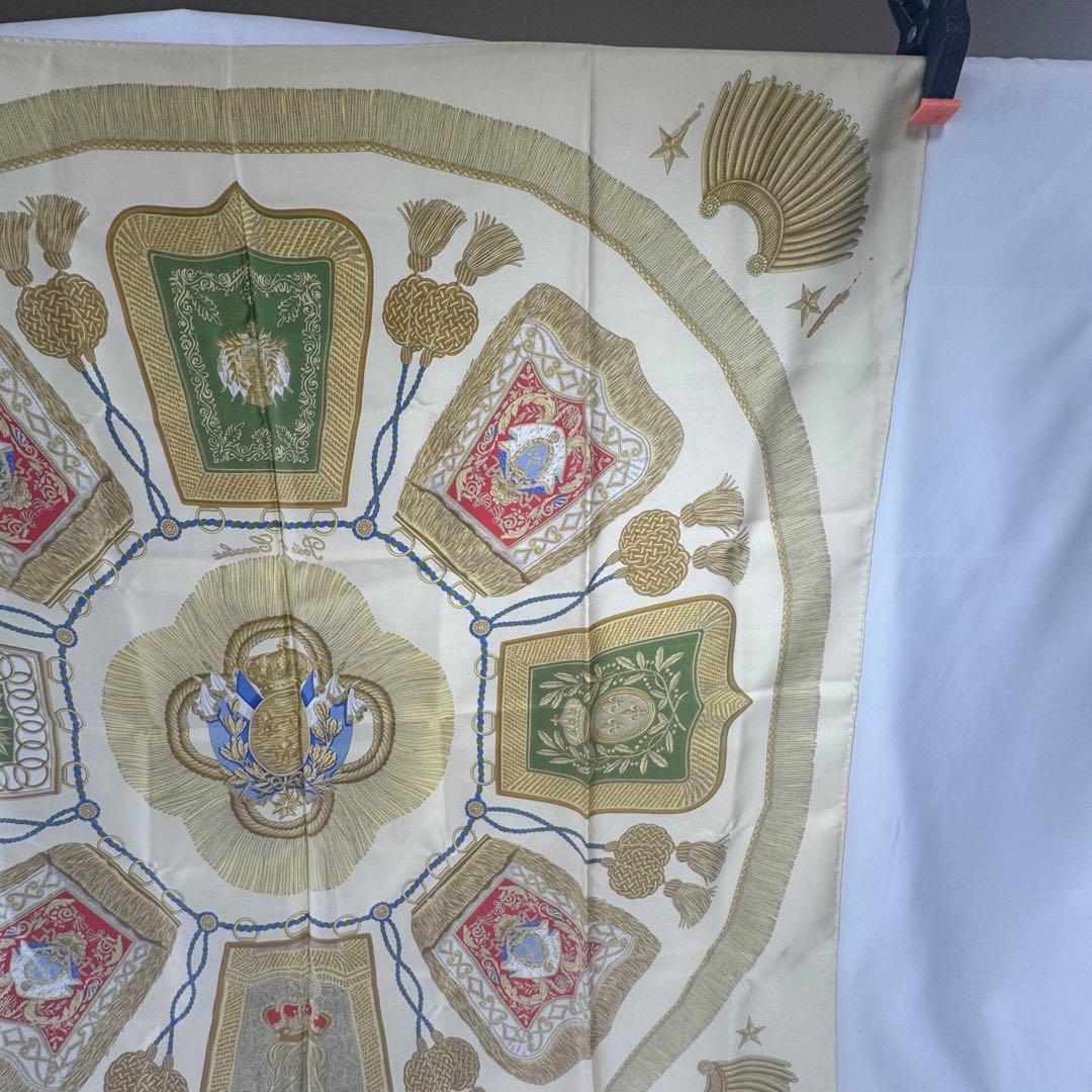 そ*ら様 HERMES カレ90 ポストエカヴァルリー スカーフ