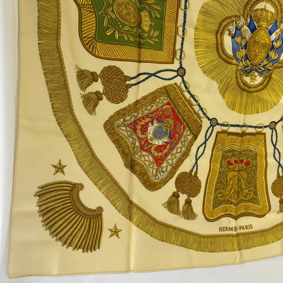 そ*ら様 HERMES カレ90 ポストエカヴァルリー スカーフ