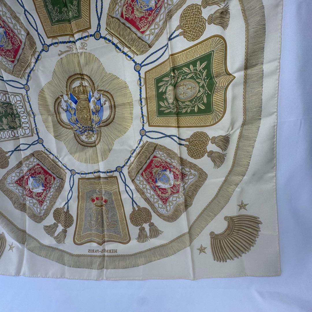 そ*ら様 HERMES カレ90 ポストエカヴァルリー スカーフ