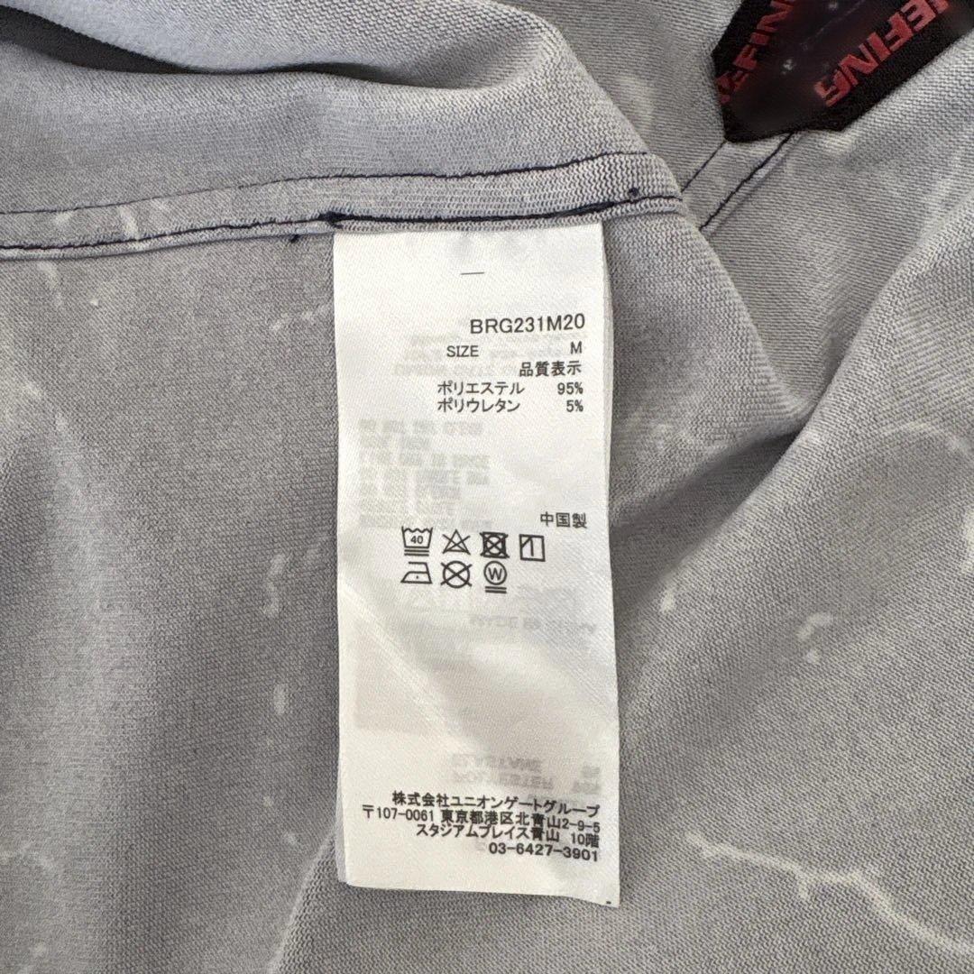 ブリーフィング　半袖モックネックシャツ