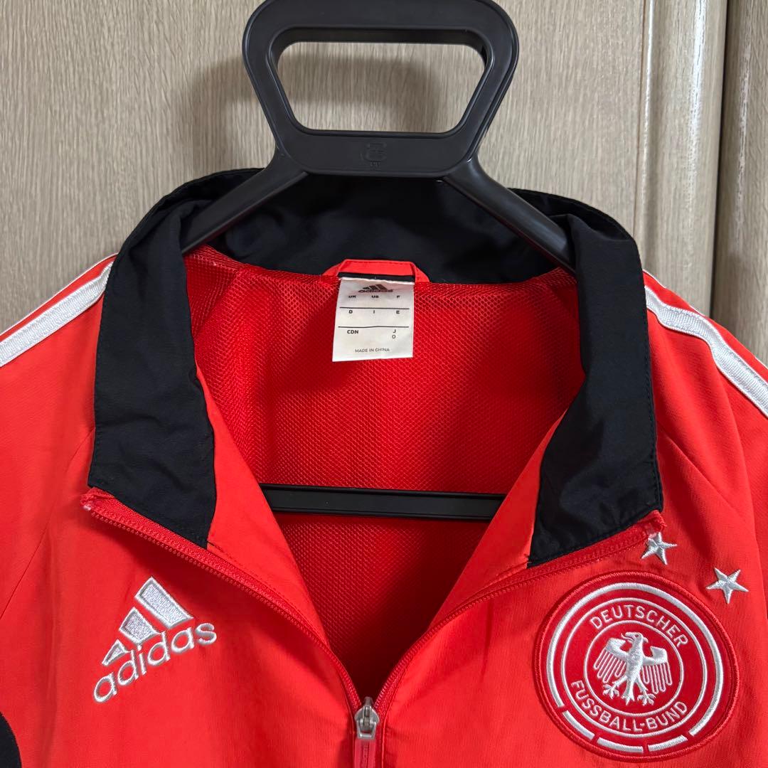 アディダス ドイツ代表 トラックジャケット Oサイズ/レッド/サッカー