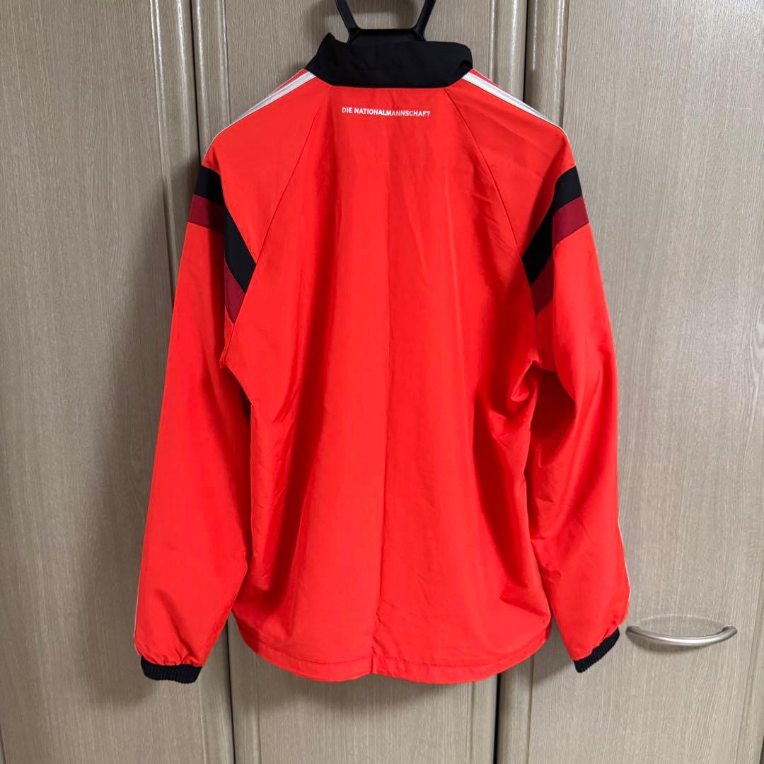 アディダス ドイツ代表 トラックジャケット Oサイズ/レッド/サッカー