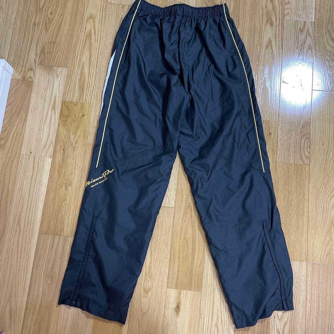 Mizuno プロジャージ Lサイズ ブラック/ホワイト