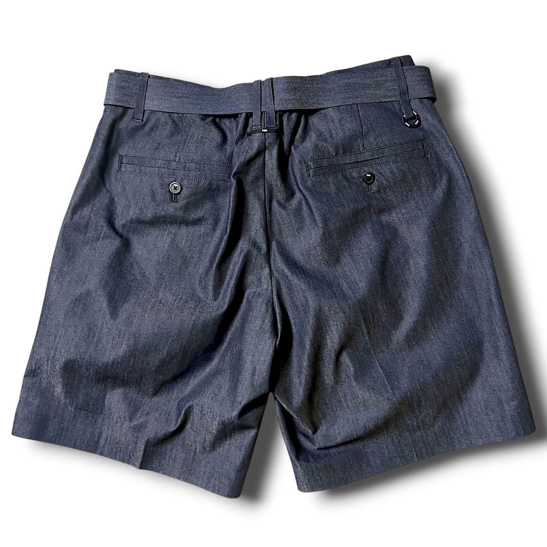 新品タグ付 PGG パーリーゲイツ デニムライク ショートパンツ 定価31900