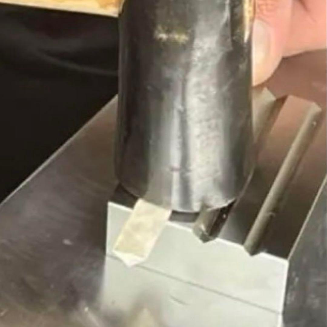 バングル打ち台　スタンプワーク打ち台　甲丸線 打ち台　V溝台　彫金工具　R溝台