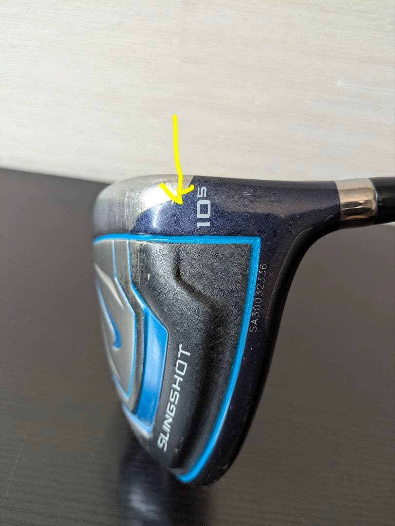 ナイキ短尺ドライバー初心者メンズゴルフクラブ中古スリングショットUSTマミヤSR