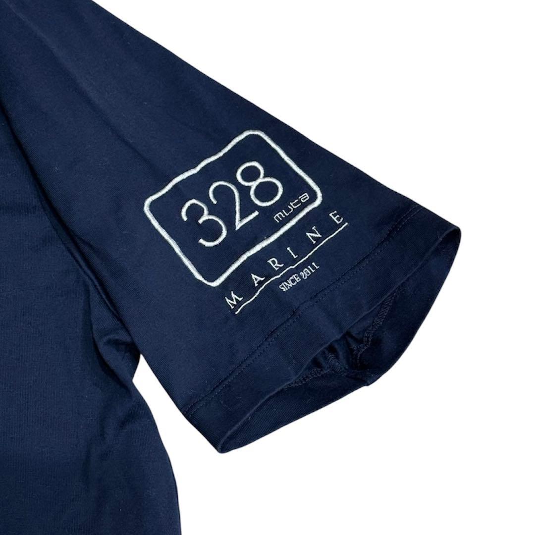 muta MARINEムータマリン☆ハイネックシャツ☆ネイビー☆Mサイズ