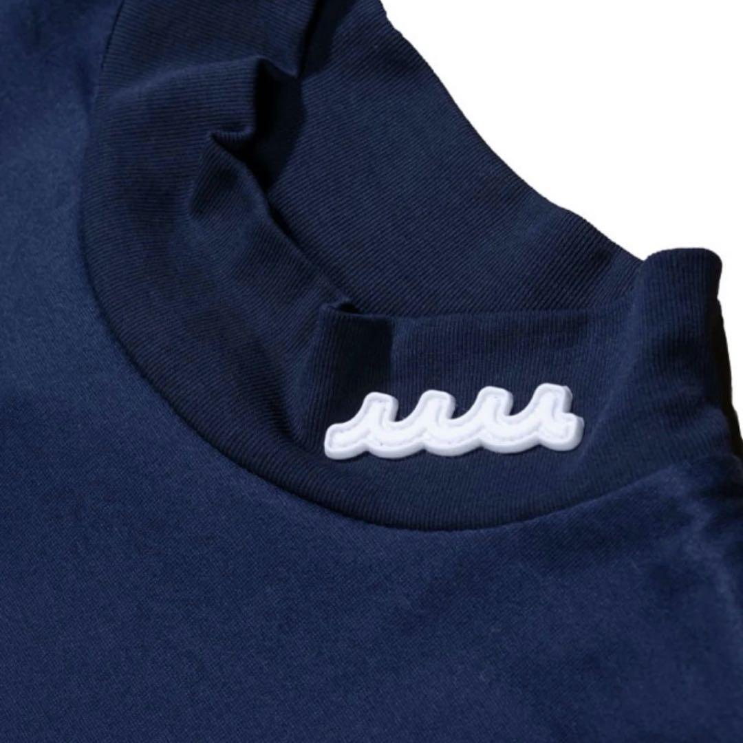 muta MARINEムータマリン☆ハイネックシャツ☆ネイビー☆Mサイズ