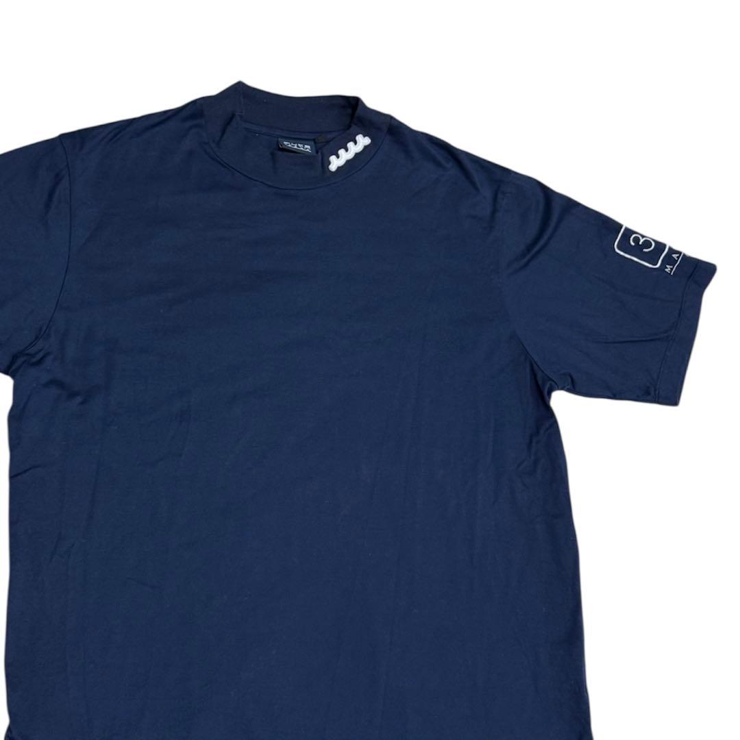 muta MARINEムータマリン☆ハイネックシャツ☆ネイビー☆Mサイズ