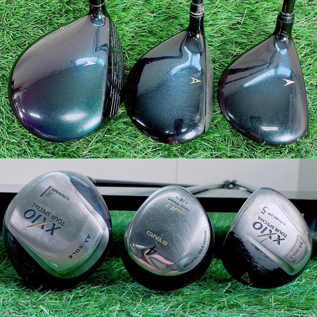 ゴルフクラブ セット ゼクシオ入り 初心者 メンズ 9本 L2969