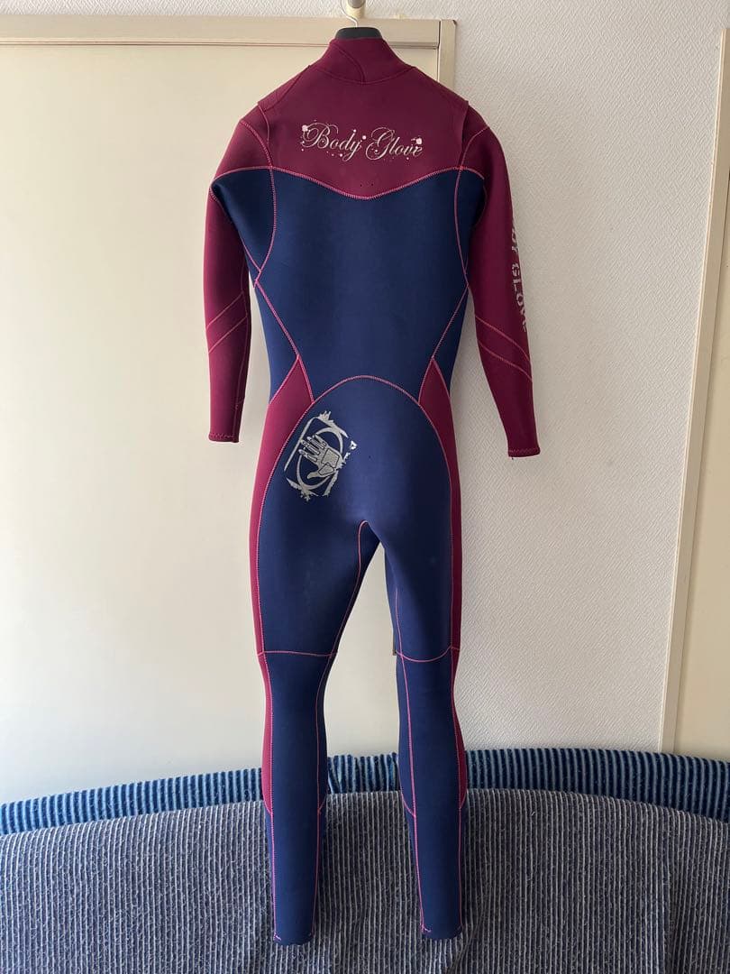 値下！女性用ウェットスーツ　大きいサイズ　ジャージ　フルスーツ　ボディーグローブ