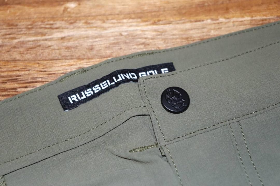 新品 ラッセルノ ゴルフ ストレッチ カーゴ ゴルフパンツ (7/XXL) Ⓗ