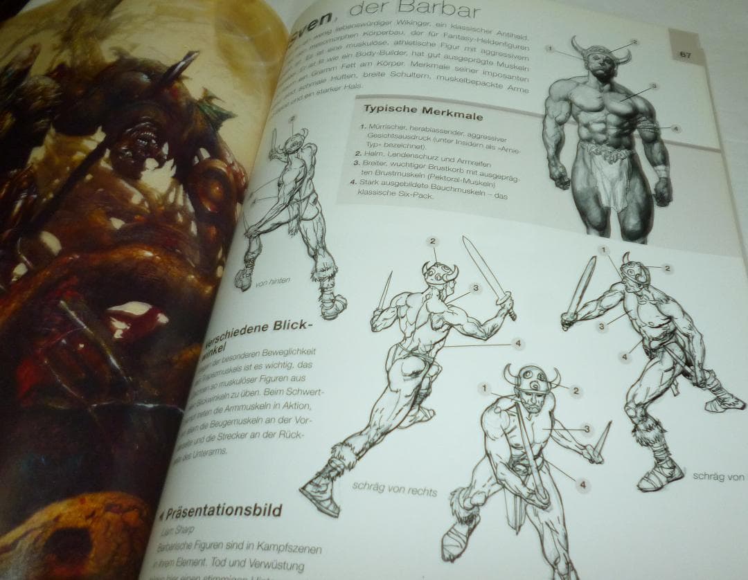 洋書 Anatomie fuer Fantasy-Zeichner