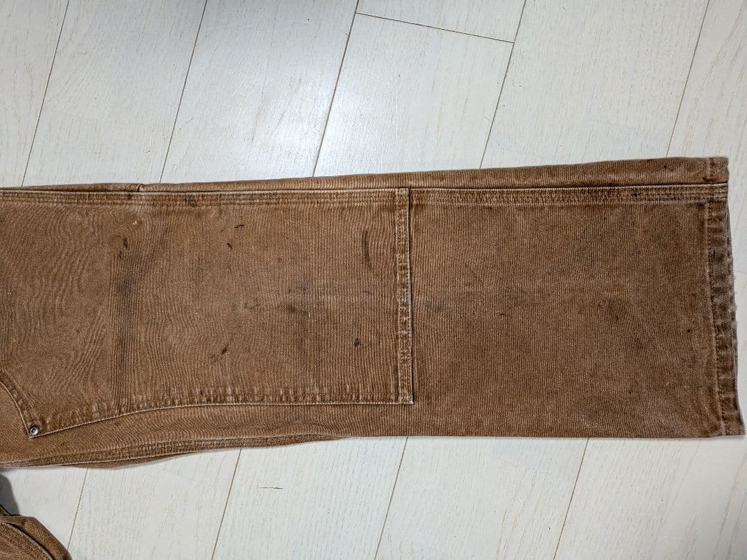 カーハート　ダブルニー　ブラウン