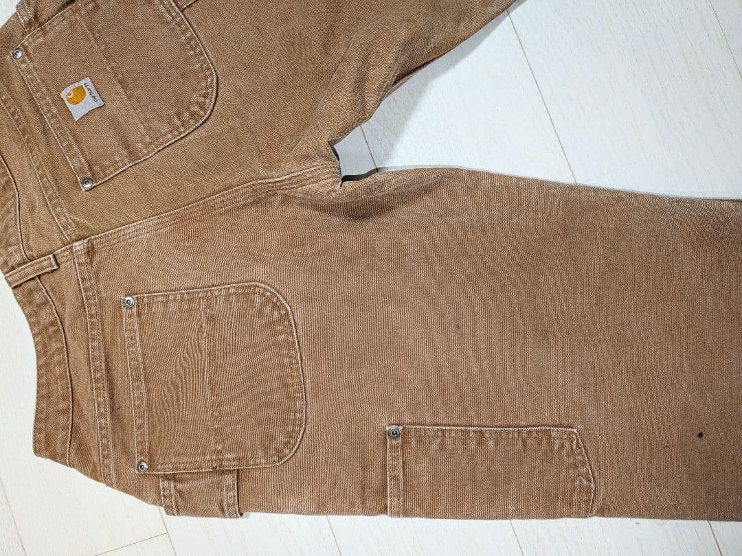 カーハート　ダブルニー　ブラウン