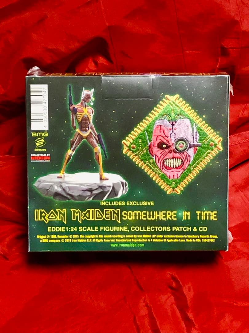 廃盤【新品未開封！限定盤ボックスCD＋フィギュア＋パッチ】IRON MAIDEN