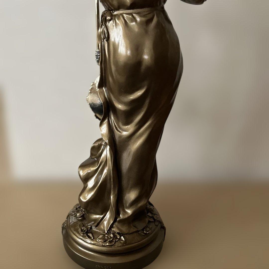 シチズン　置時計　慈愛の女神　金色イブシ仕上げ　新品