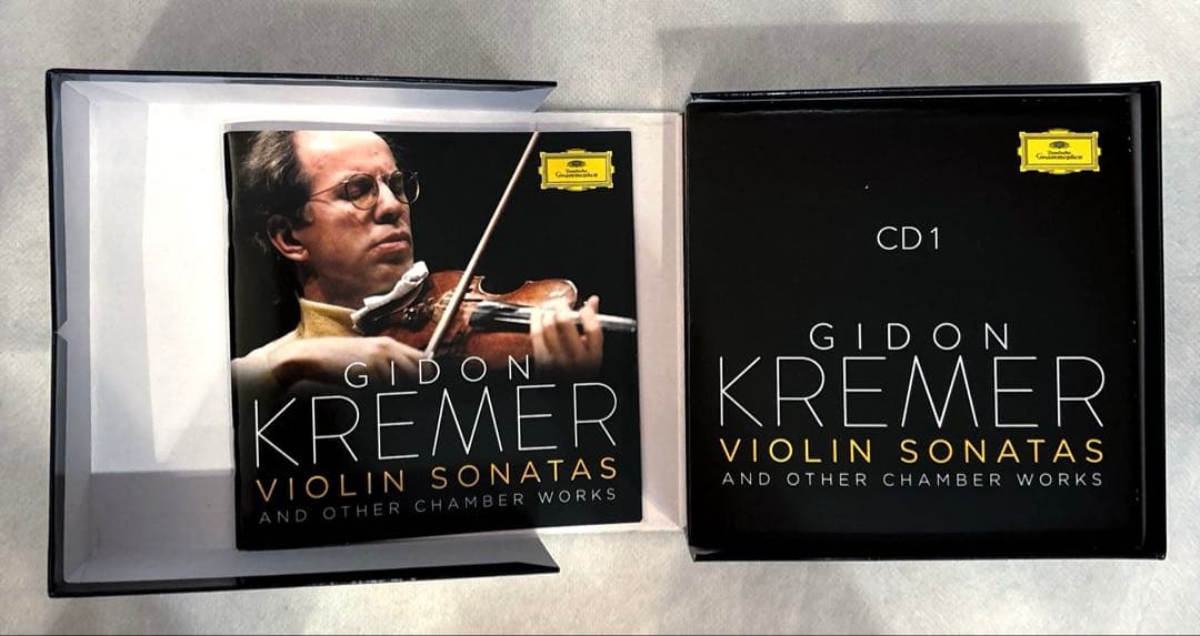 クラシック 102. GIDON KREMER VIOLIN SONATAS