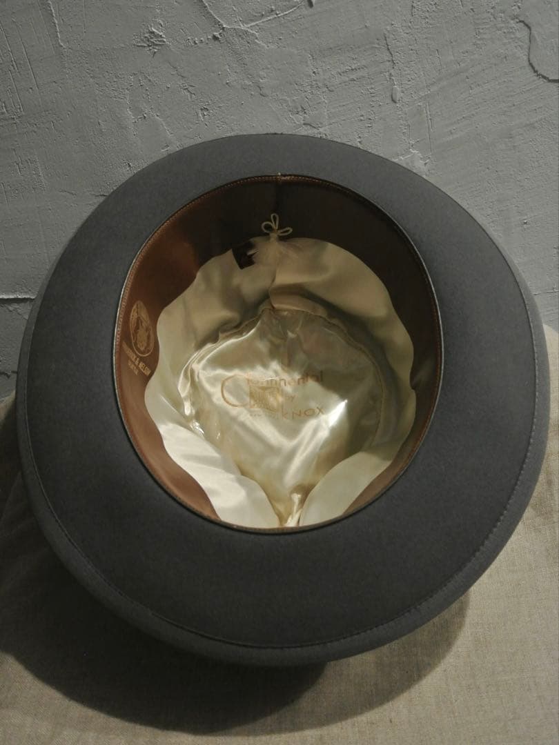 帽子 50s VINTAGE KNOX fedora hat 7 3/8 59cm