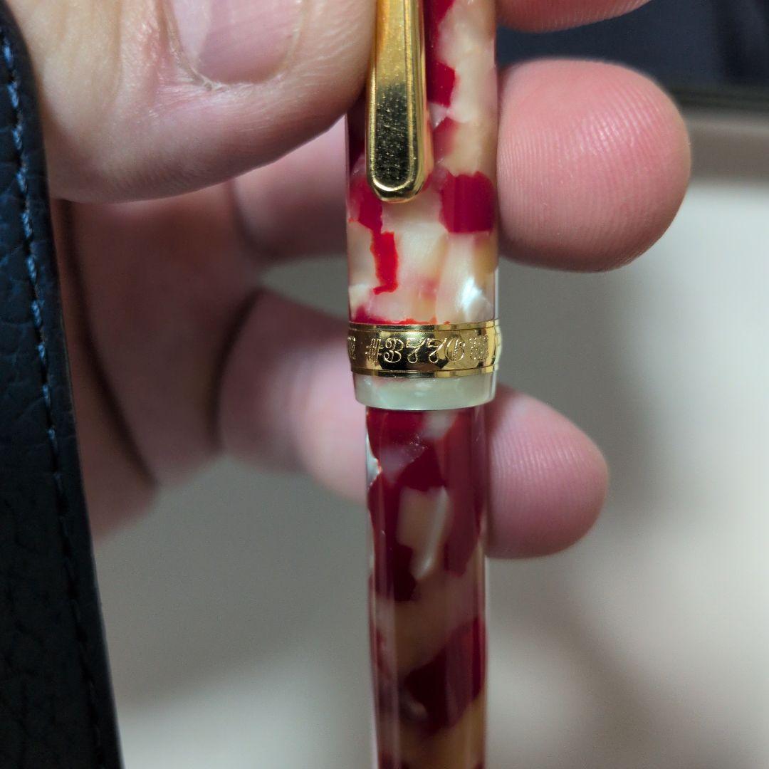 ぴーとPLATINUM #3776 セルロイド シャープペンシル