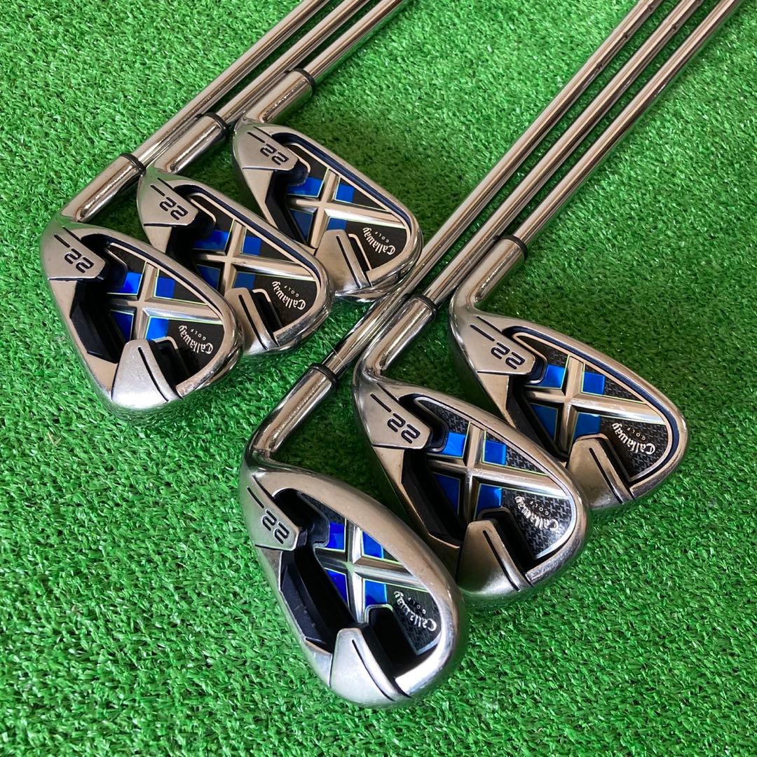 Callaway キャロウェイ メンズアイアンセット X22 ゴルフクラブ　S