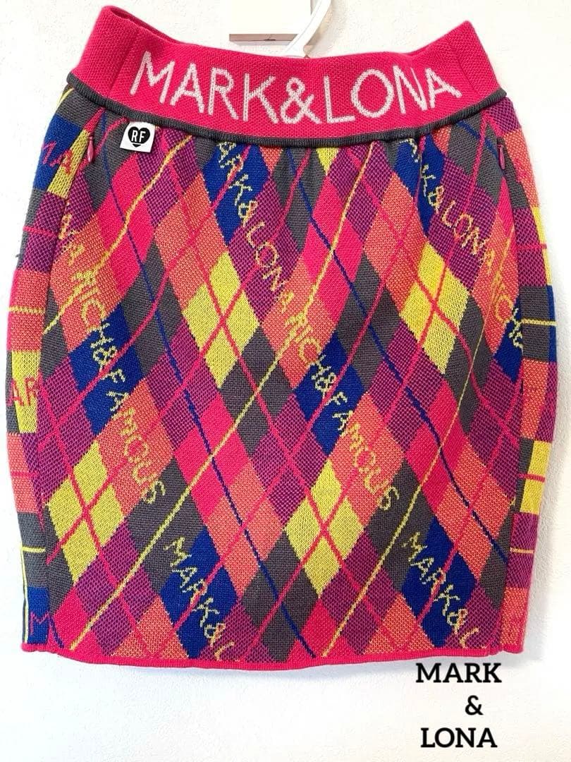 美品 MARK&LONA マークアンドロナ ゴルフウェア　スカート サイズ36