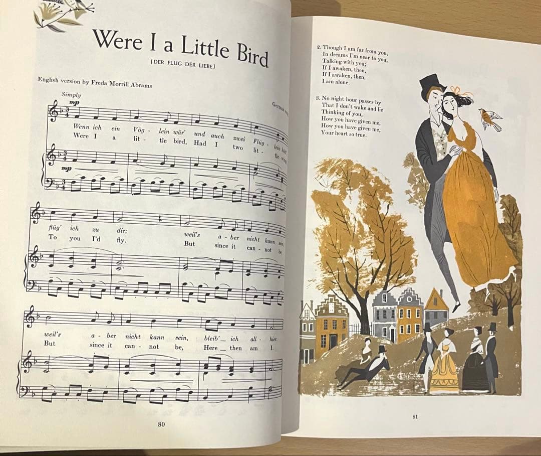 No.427 ヴィンテージ 古書 洋書 音楽 楽譜 歌集 曲集