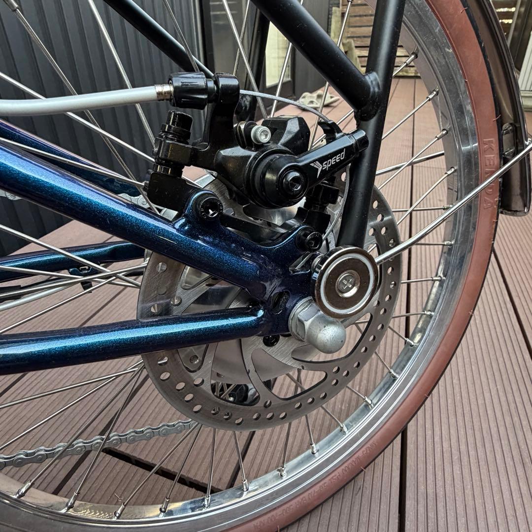 ほぼ新品 電動アシスト付折りたたみ自転車 サイラッシャー Flimo