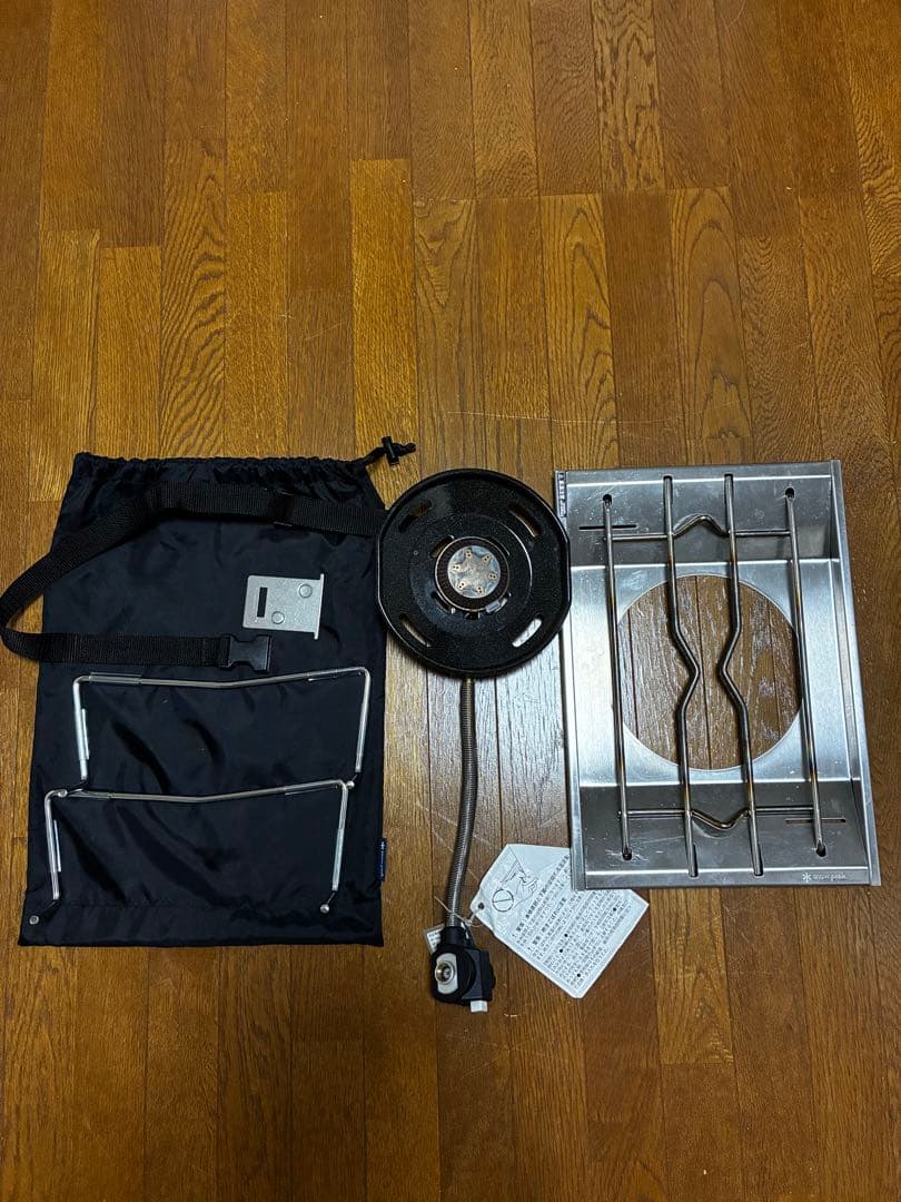 スノーピーク IGTフレーム×3フラットバーナー　スライドトップ　830脚セット