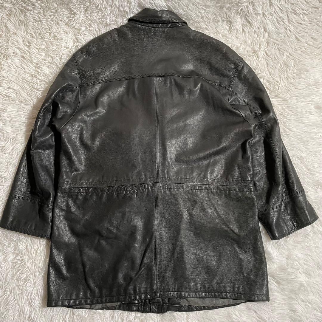 ヴィンテージ レッドステージ レザーコート ディアスキン 鹿革