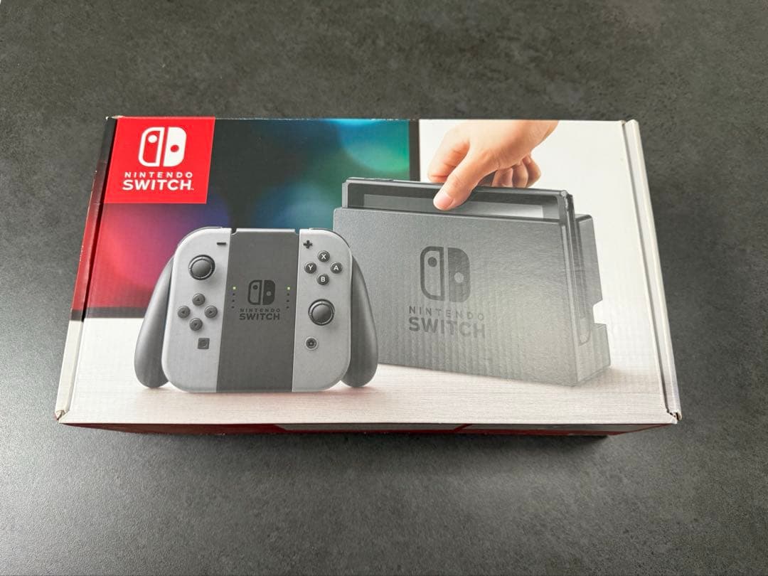 Nintendo Switch 本体＋付属品/グレー【ジャンク品】