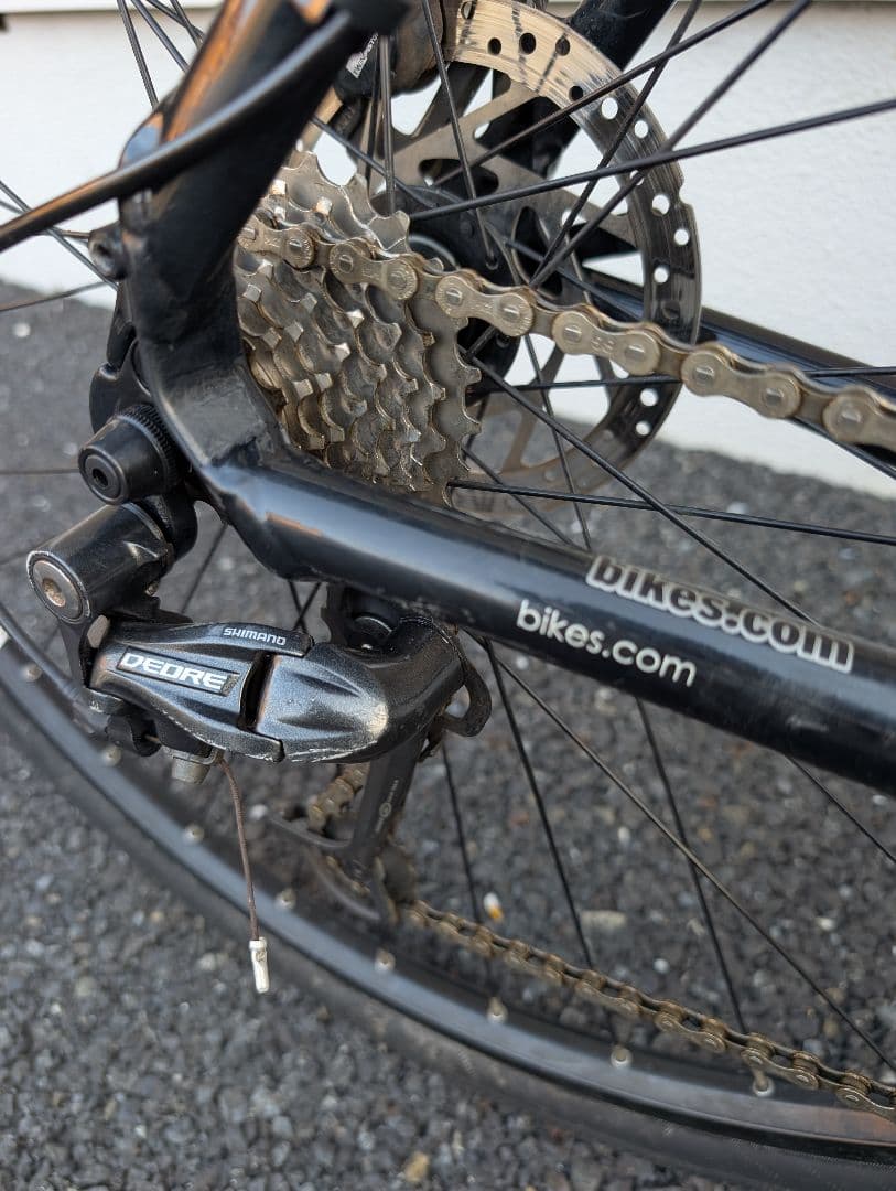 クロスバイク ブラック ディスクブレーキ　ロッキーマウンテン