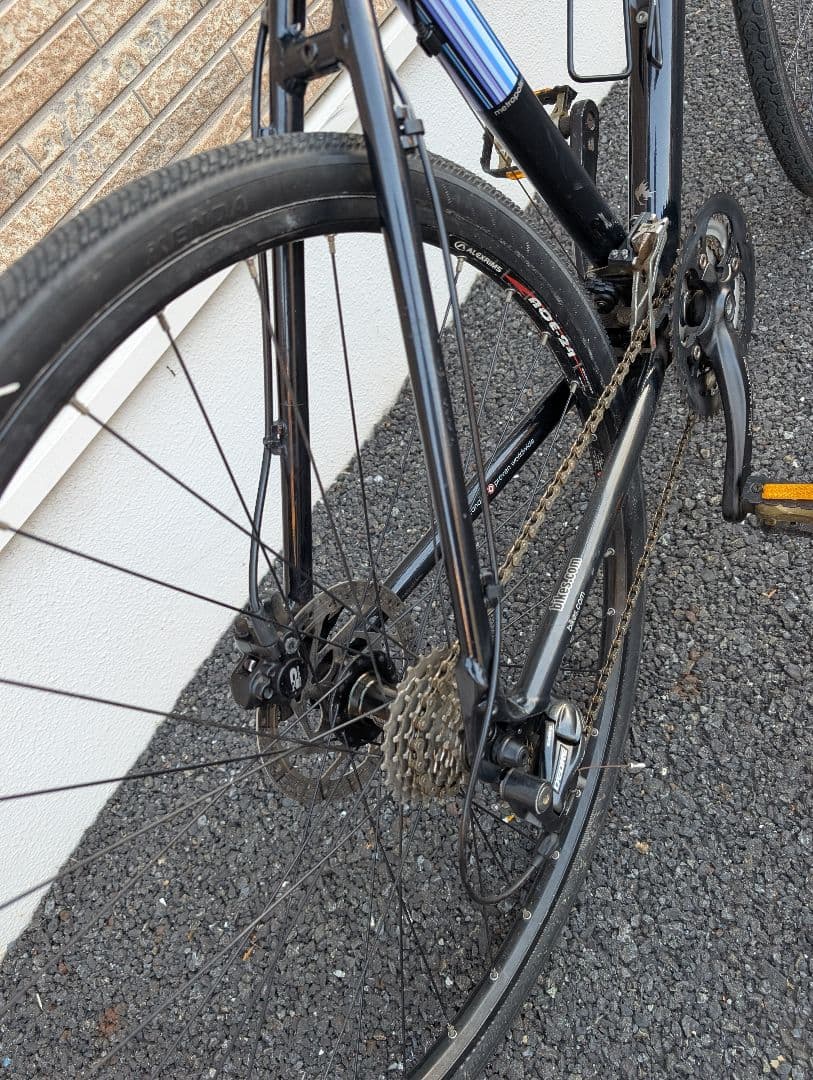 クロスバイク ブラック ディスクブレーキ　ロッキーマウンテン