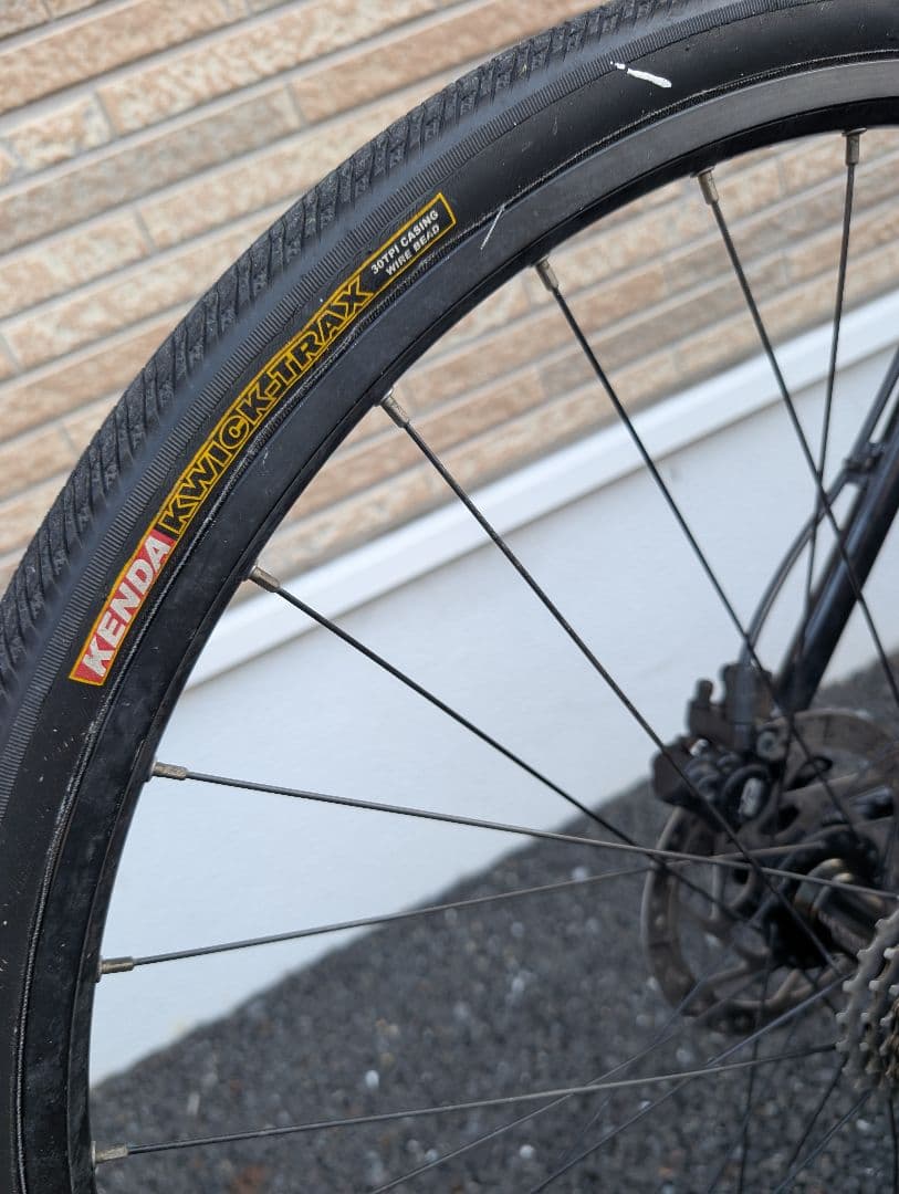 クロスバイク ブラック ディスクブレーキ　ロッキーマウンテン