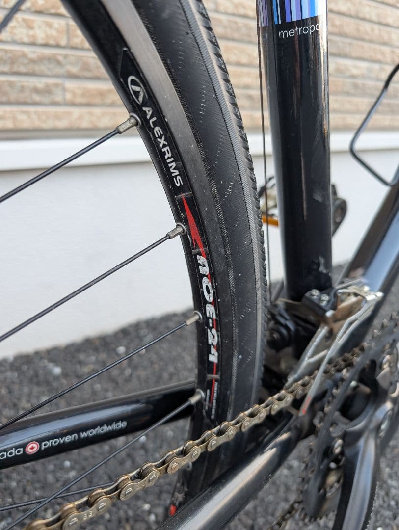 クロスバイク ブラック ディスクブレーキ　ロッキーマウンテン